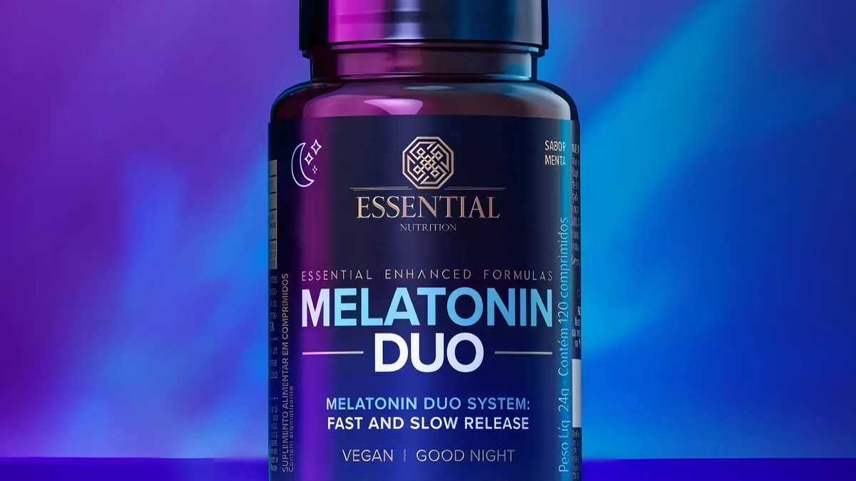 Melatonina Duo 120 comprimidos Essential Nutrition